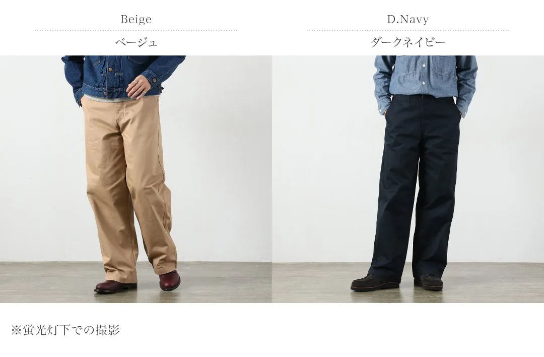 JAPAN BLUE JEANS / Premium High Count Wide Chino Pants sold by Haku Clothing product image thumbnail 5