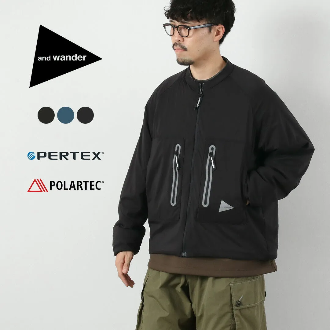 AND WANDER / Alpha AIR Collarless Jacket sold by Haku Clothing product image thumbnail 5