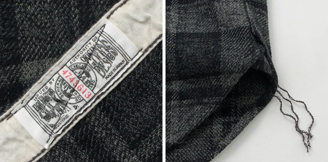 FOB FACTORY / F3497 Flannel Check Work Shirt sold by Haku Clothing product image thumbnail 4