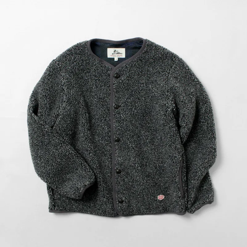 VINCENT ET MIREILLE / Boa Cardigan Plaid made by Haku Clothing