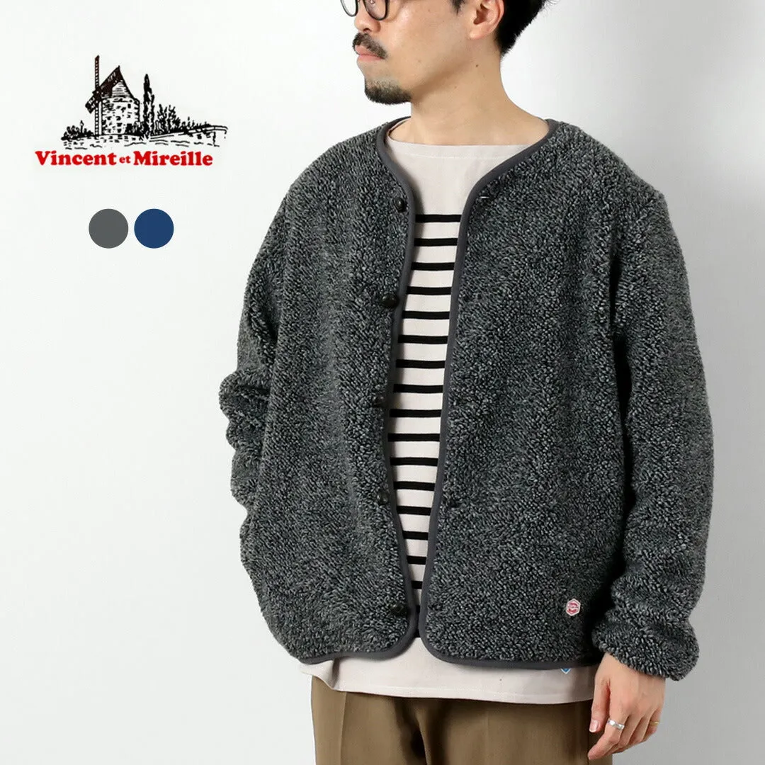 VINCENT ET MIREILLE / Boa Cardigan Plaid sold by Haku Clothing product image thumbnail 4