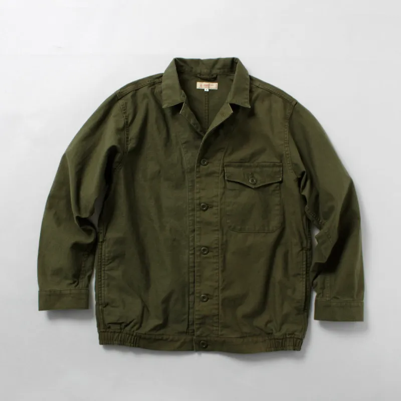 JAPAN BLUE JEANS / Military Back Satin Jacket made by Japan Blue Jeans