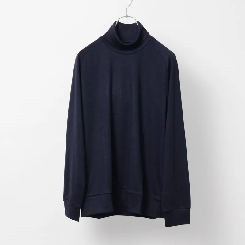 RE MADE IN TOKYO JAPAN / Turtleneck Dress Wool Knit made by Haku Clothing