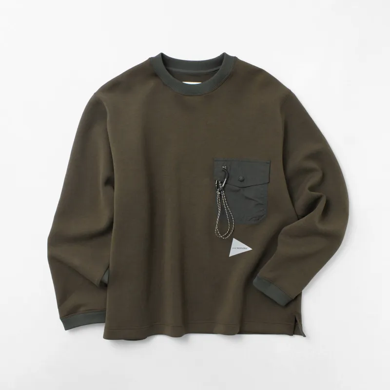 AND WANDER / Airy Warm Pullover made by and WANDER