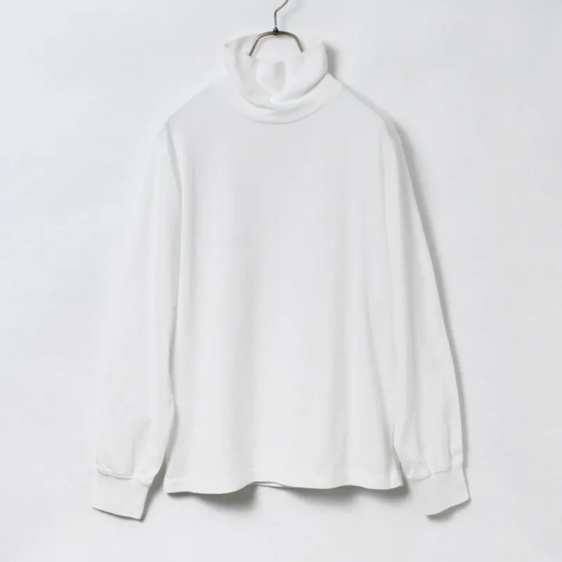 YONETOMI NEW BASIC / New Basic Garment Dye Turtleneck T-Shirt made by Haku Clothing