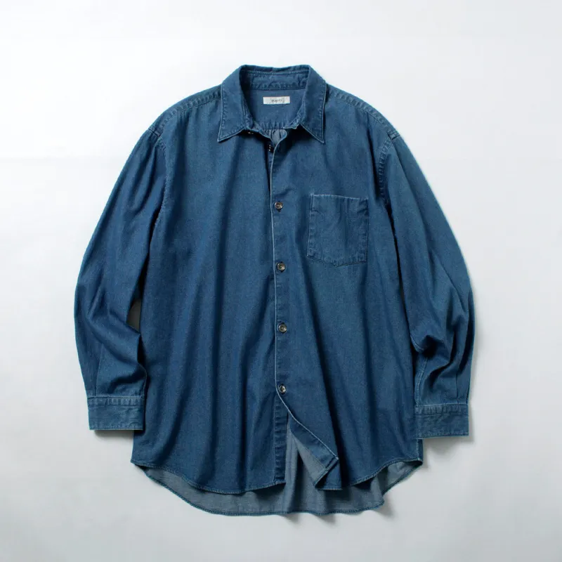 FUJITO / 8oz Denim Big Size Shirt made by Fujito