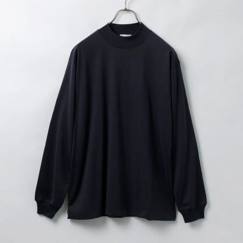 LIFiLL / Mock Neck Long Sleeve T-Shirt made by Haku Clothing