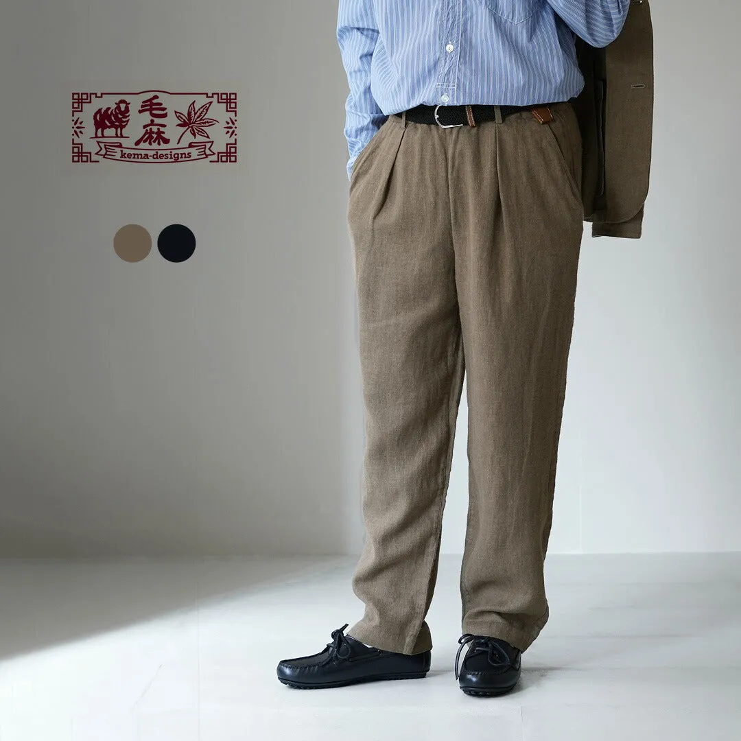 KEMA DESIGNS / German 1-Tuck Easy Pants sold by Haku Clothing product image thumbnail 4