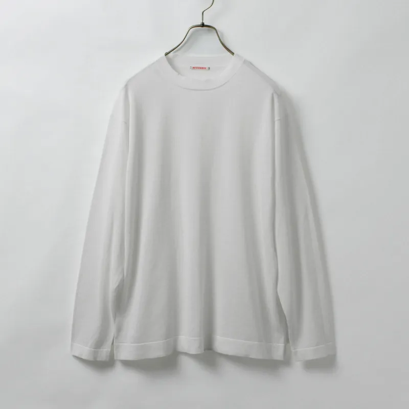 RYE TENDER / Mercer Long Sleeve Knit T-Shirt made by Haku Clothing
