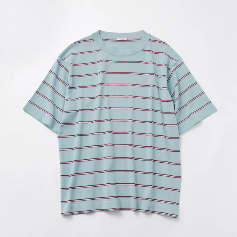 RYE TENDER / Stripe Center Tee made by Haku Clothing