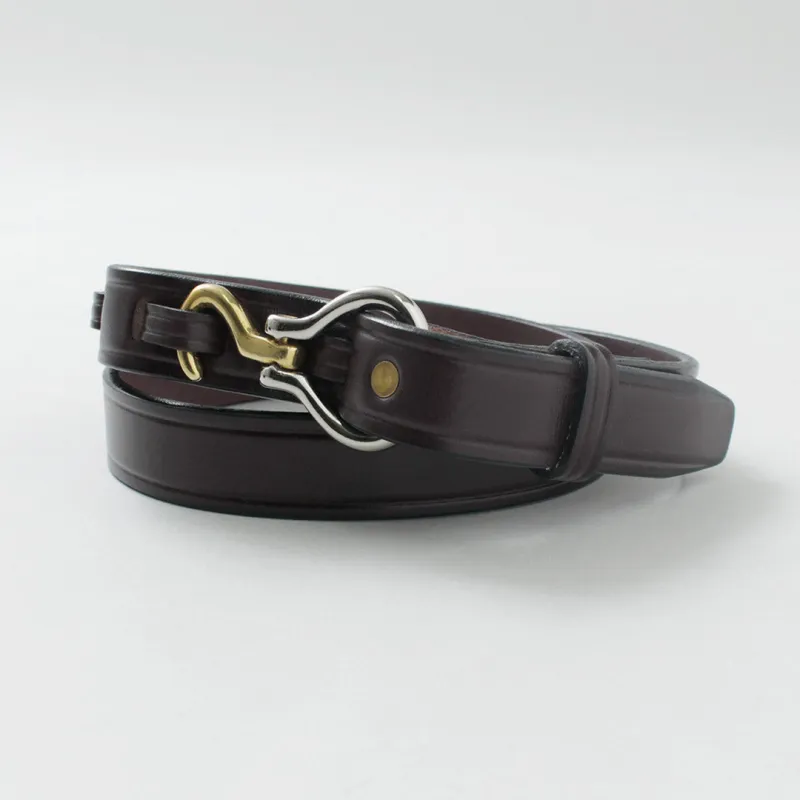 TORY LEATHER / 2-tone Mini Hoof Pick Belt made by Haku Clothing