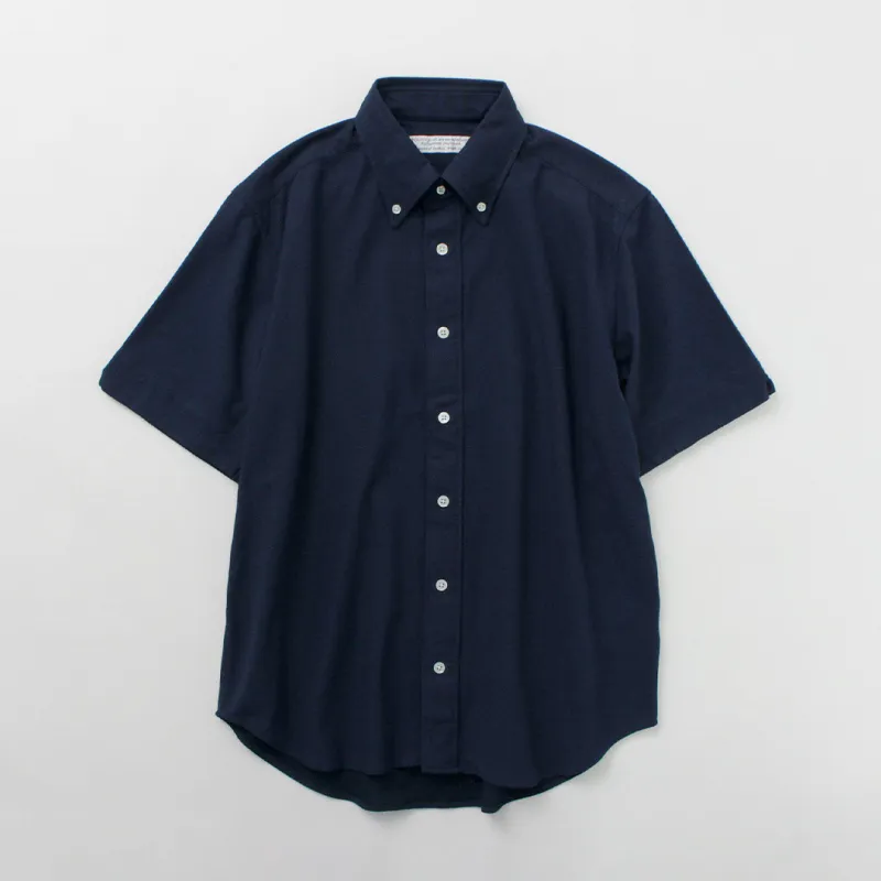 ROCOCO / Pique Short Sleeve Button Down Shirt made by Haku Clothing