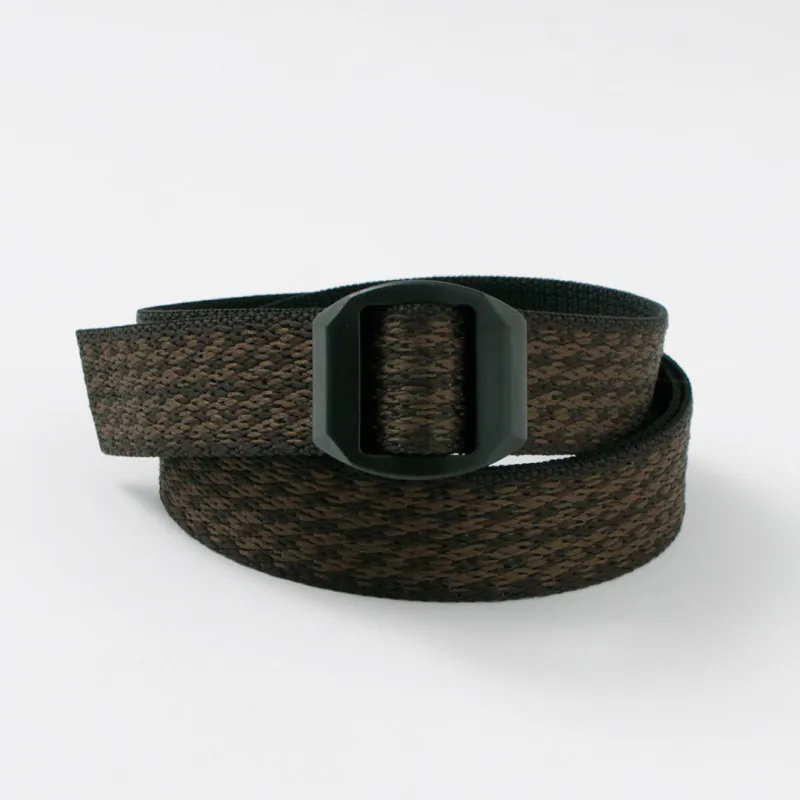 BISON DESIGNS / 30mm Patterned Nylon Webbing Belt made by Haku Clothing