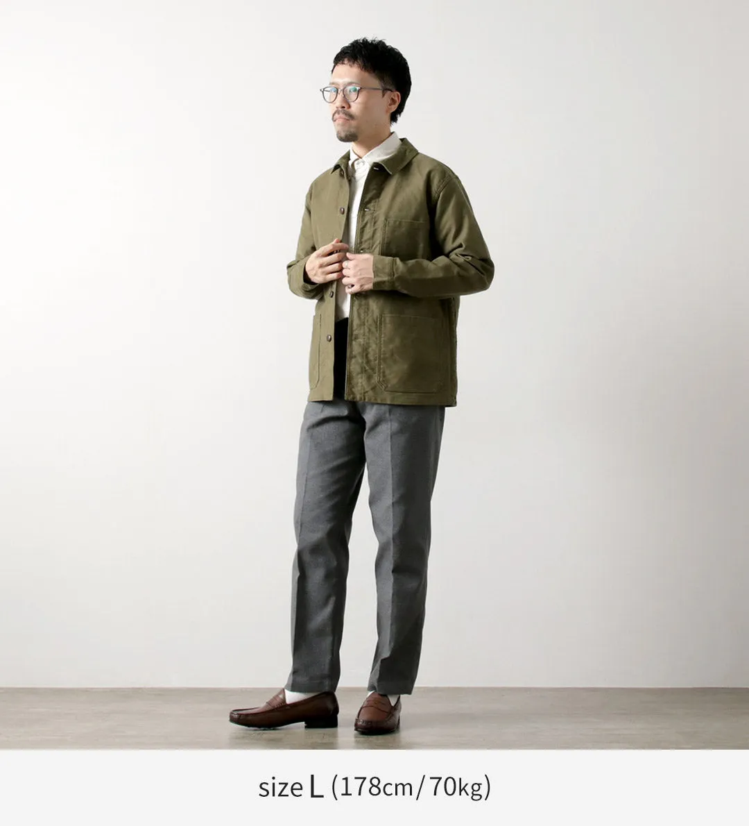 FOB FACTORY / F0538 STA-PREST Wide Pants sold by Haku Clothing product image thumbnail 5