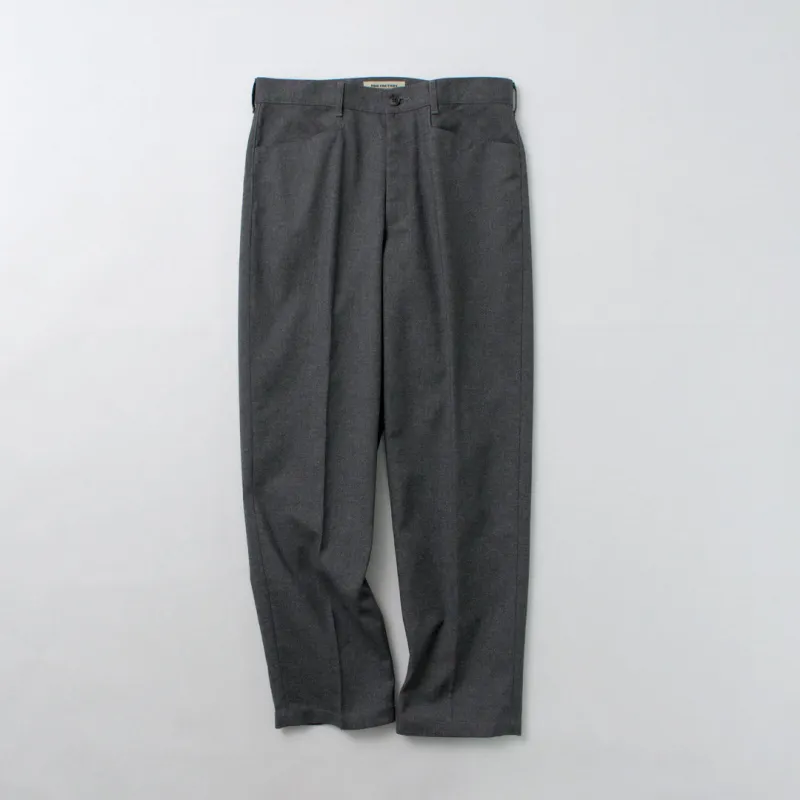 FOB FACTORY / F0538 STA-PREST Wide Pants made by FOB Factory