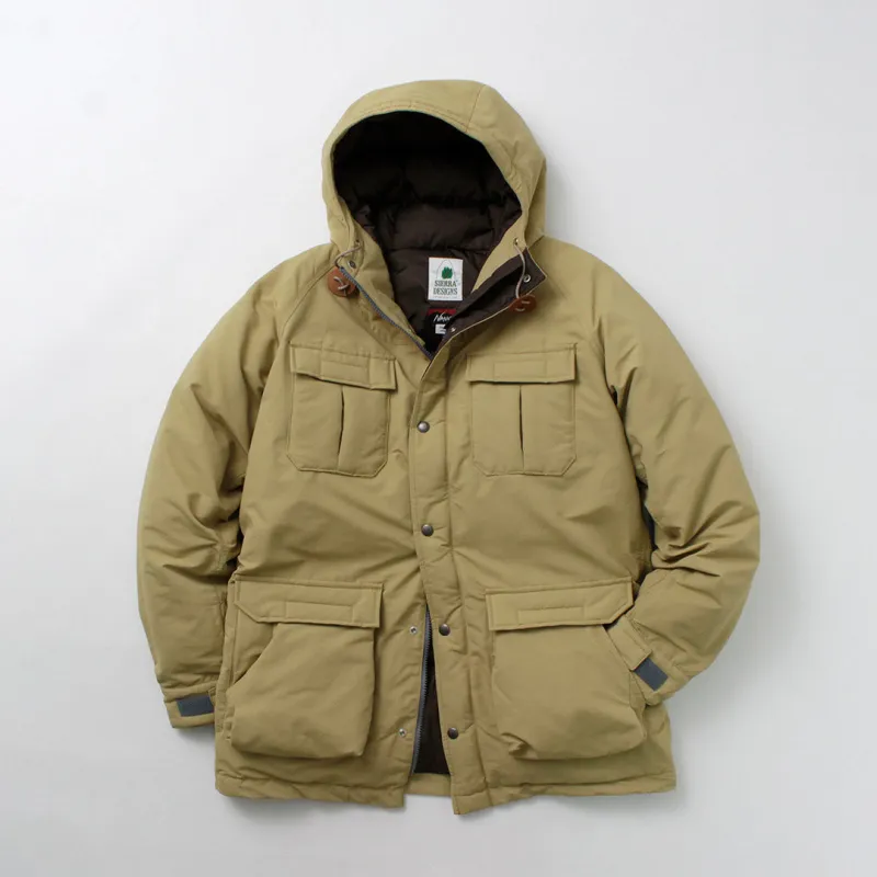 NANGA / SIERRA DESIGNS Collaboration Cordura 60/40 770FP Down Mountain Parka made by Nanga