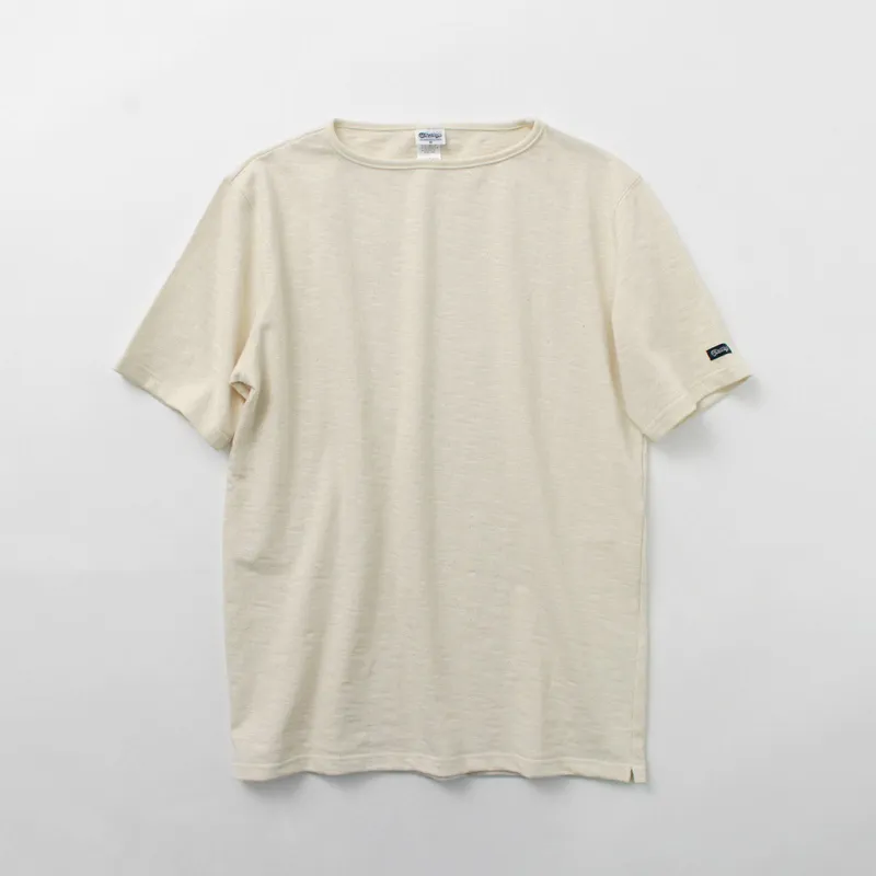 TIEASY / HDCS Boatneck Short Sleeve Basque Shirt made by Haku Clothing