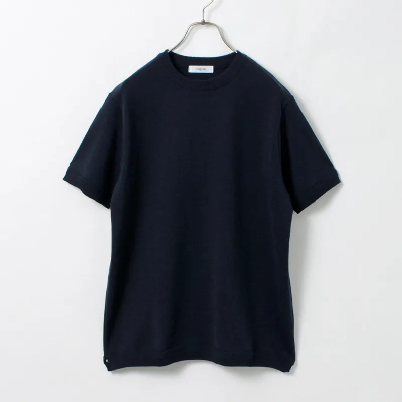 FUJITO / Crew Neck Knit T-Shirt made by Fujito