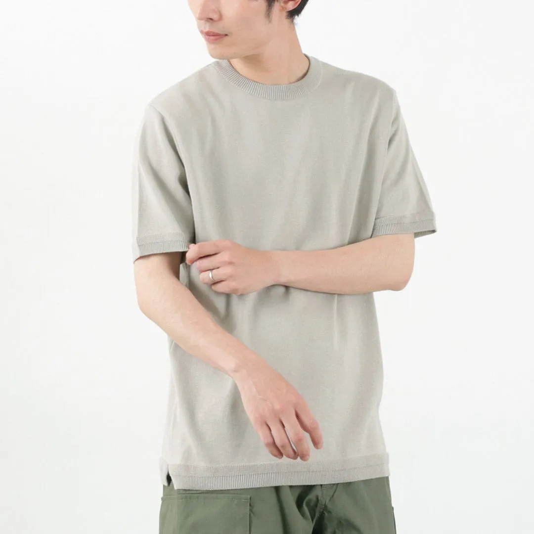 FUJITO / Crew Neck Knit T-Shirt sold by Haku Clothing product image thumbnail 4