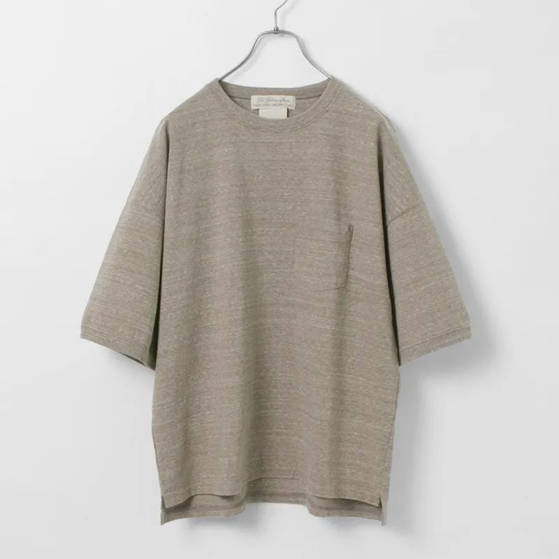 REMI RELIEF / Melange Jersey Short Sleeve Pocket T-shirt made by Remi Relief