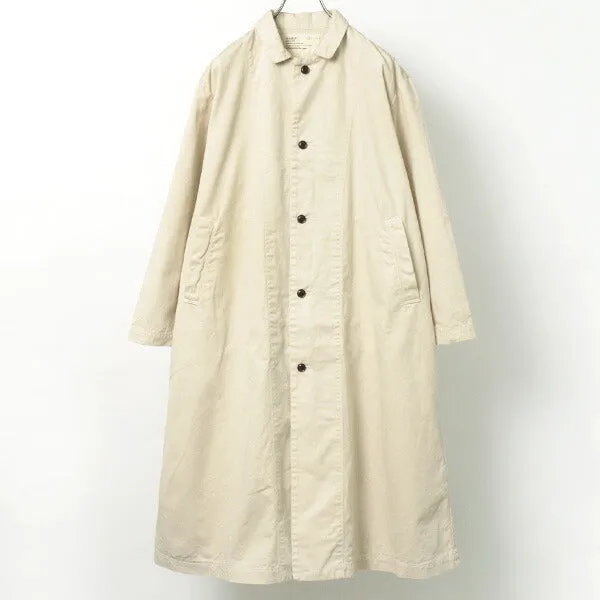HARVESTY / Chino Cloth Overcoat sold by Haku Clothing
