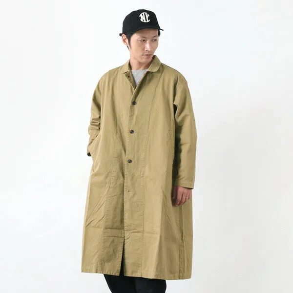 HARVESTY / Chino Cloth Overcoat sold by Haku Clothing product image thumbnail 5