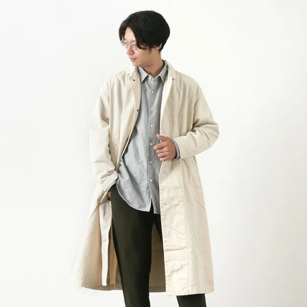 HARVESTY / Chino Cloth Overcoat sold by Haku Clothing product image thumbnail 4