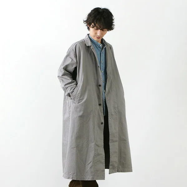 HARVESTY / Chino Cloth Overcoat sold by Haku Clothing product image thumbnail 3