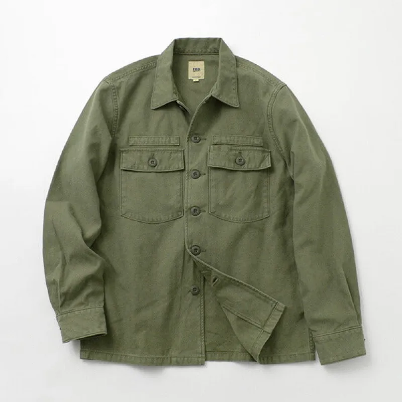 FOB FACTORY / F2362 Fatigue Jacket made by FOB Factory