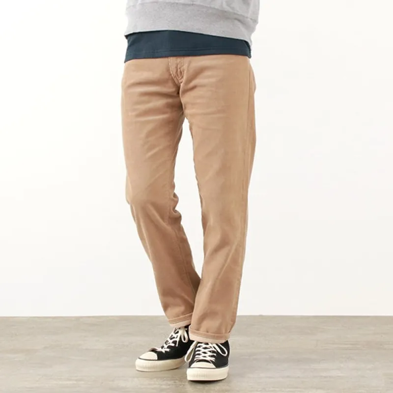 FOB FACTORY / F1151 Corduroy 5-pocket trousers made by FOB Factory