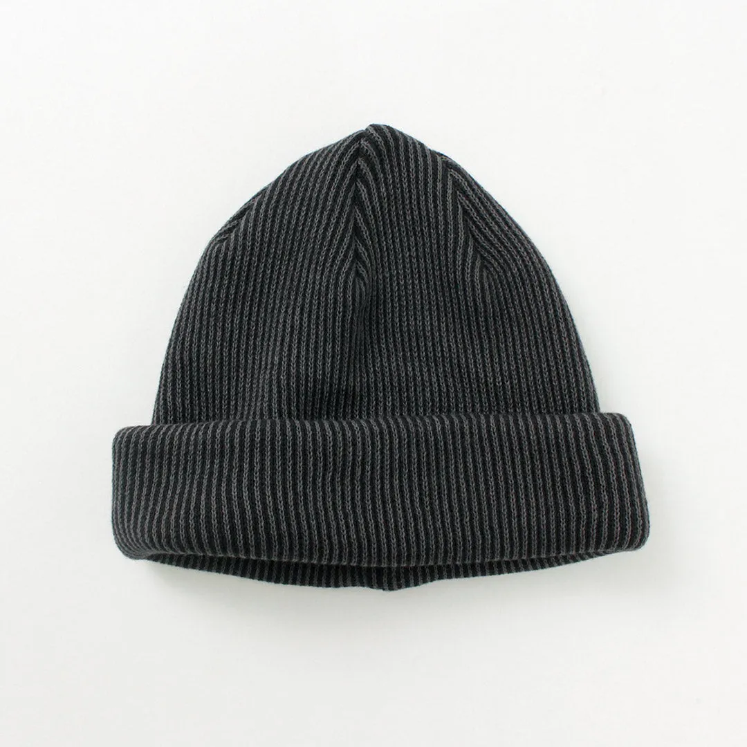 ROTOTO / Super Soft 2-way Stripe Beanie sold by Haku Clothing product image thumbnail 2