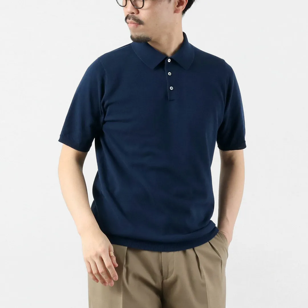 HARROWE HARROWE / 14G Ice Cotton Stand-Collar Polo Shirt sold by Haku Clothing product image thumbnail 4