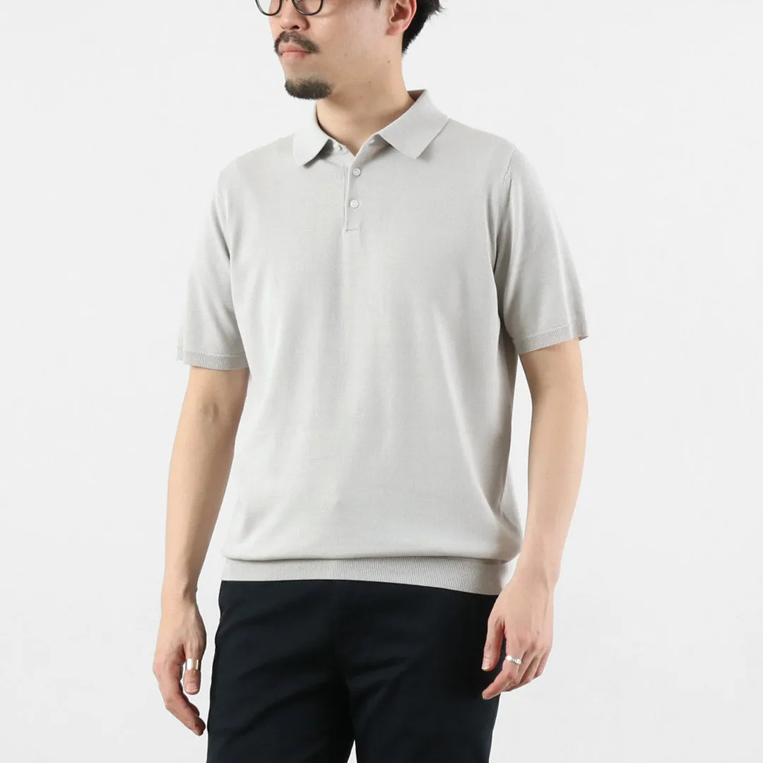 HARROWE HARROWE / 14G Ice Cotton Stand-Collar Polo Shirt sold by Haku Clothing product image thumbnail 2