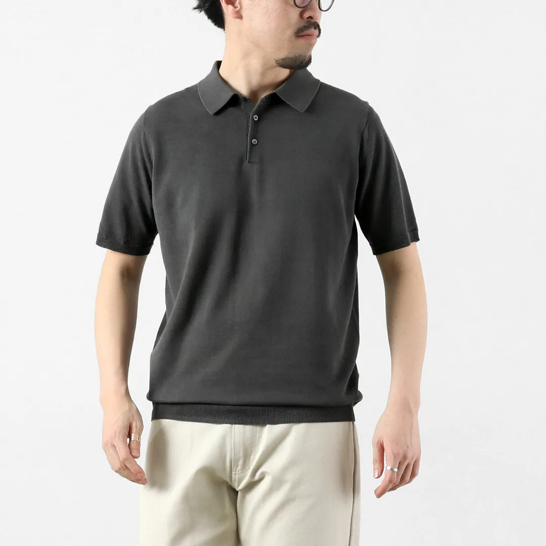 HARROWE HARROWE / 14G Ice Cotton Stand-Collar Polo Shirt sold by Haku Clothing product image thumbnail 3