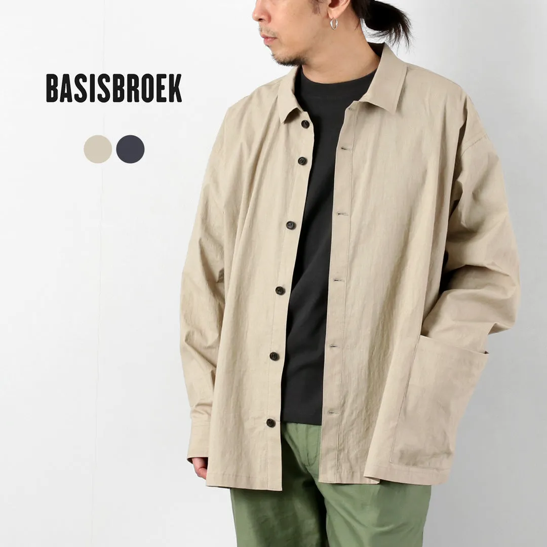 BASISBROEK / Orgen Cotton Linen Shirt Jacket sold by Haku Clothing product image thumbnail 4
