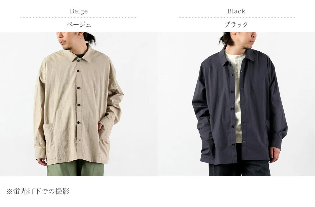 BASISBROEK / Orgen Cotton Linen Shirt Jacket sold by Haku Clothing product image thumbnail 5