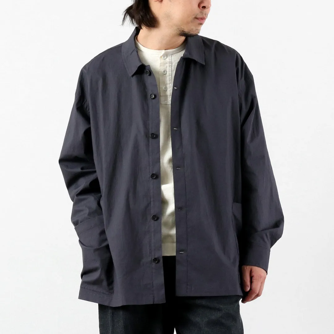 BASISBROEK / Orgen Cotton Linen Shirt Jacket sold by Haku Clothing product image thumbnail 3