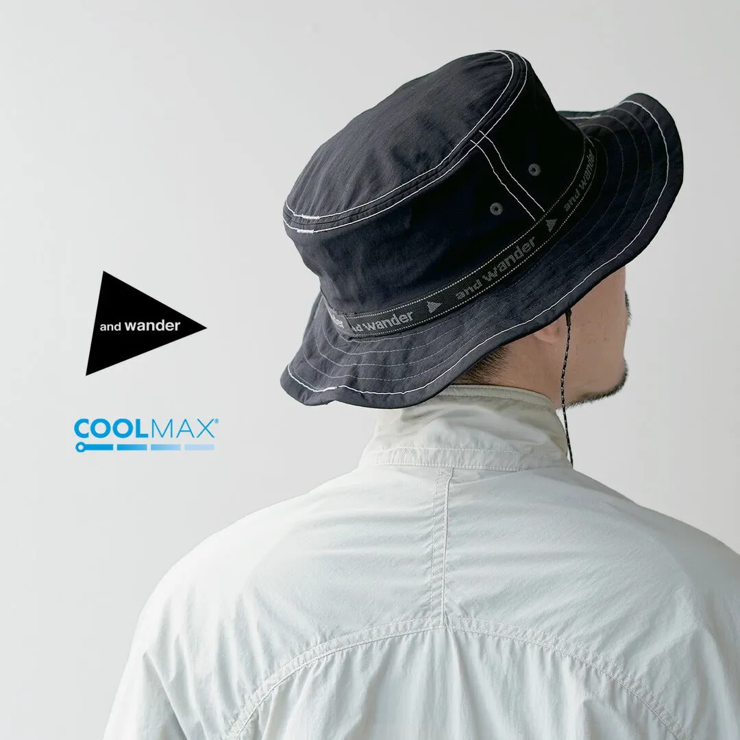 AND WANDER / Jacquard Tape Hat sold by Haku Clothing product image thumbnail 3
