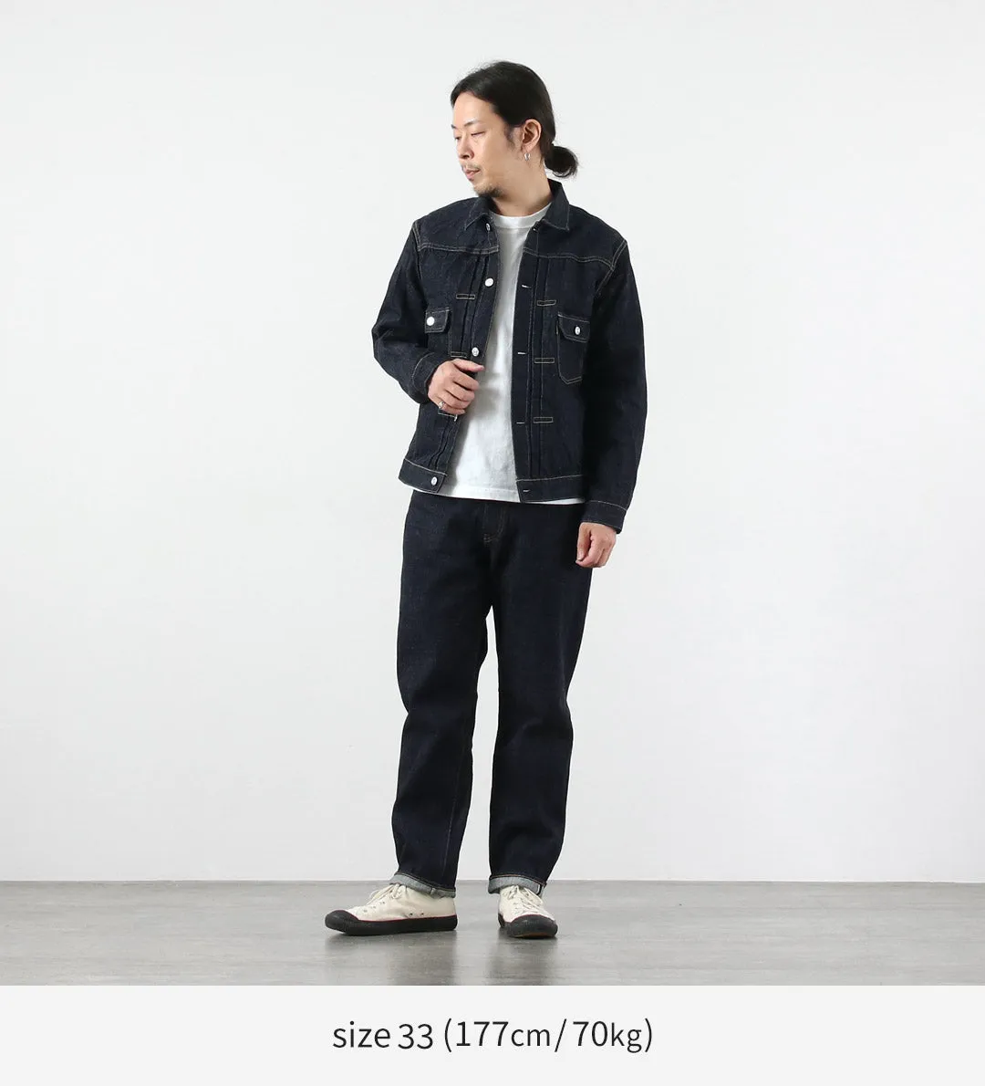 FOB FACTORY / F165-25 RS5252-UF Garage Denim 5 Pocket Pants sold by Haku Clothing product image thumbnail 5