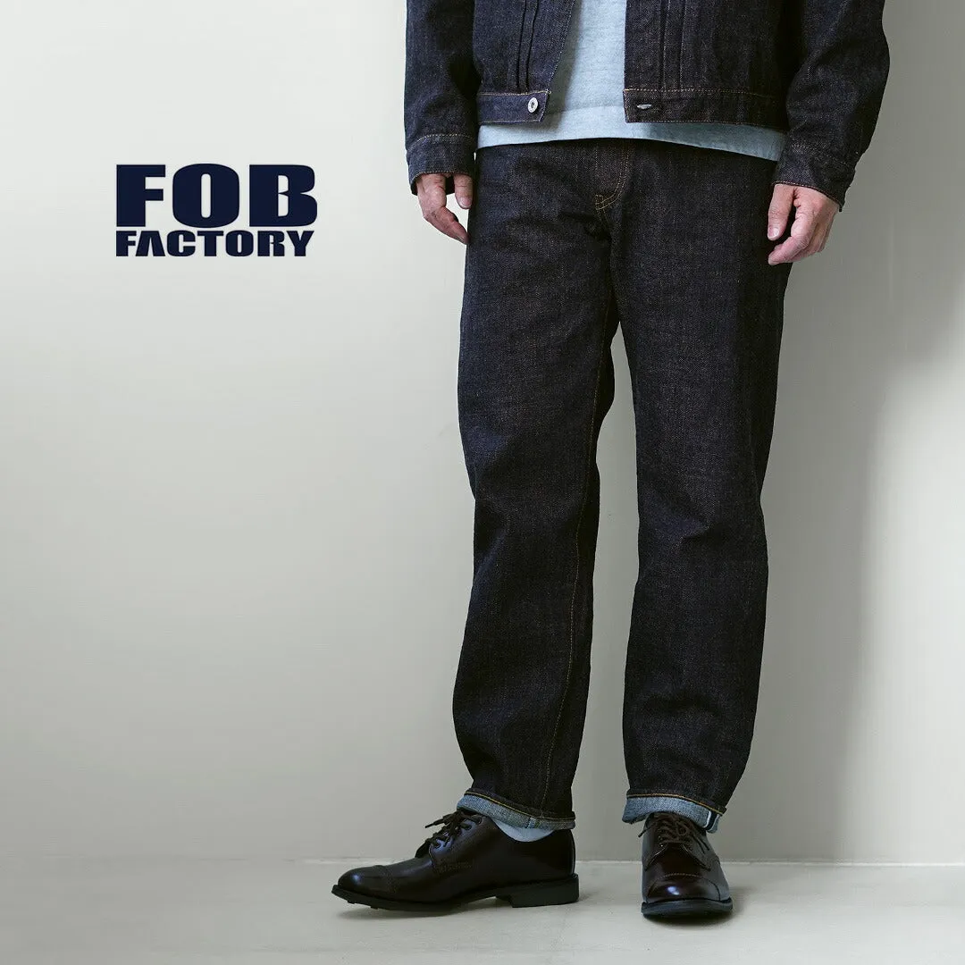 FOB FACTORY / F165-25 RS5252-UF Garage Denim 5 Pocket Pants sold by Haku Clothing product image thumbnail 3