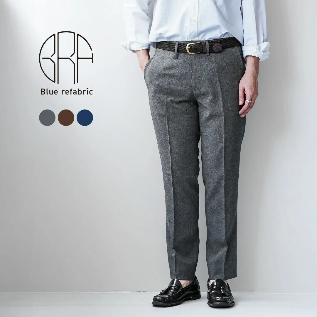 Blue refabric / Summer Officer Tapered Trousers sold by Haku Clothing product image thumbnail 5
