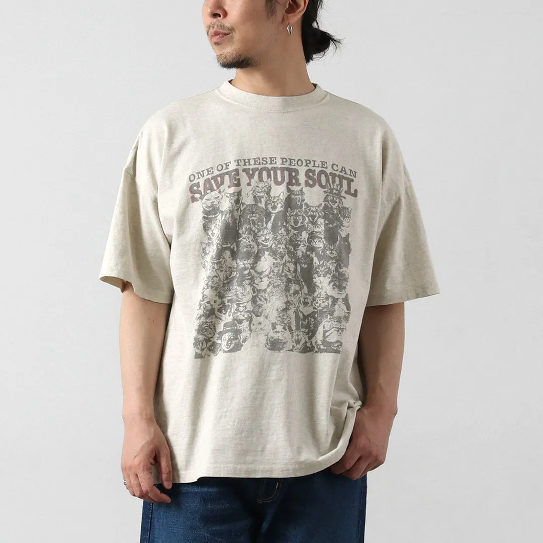 REMI RELIEF / HARD SP Processed 20/- Jersey Big Size T-Shirt (SAVE YOUR SOUL) sold by Haku Clothing product image thumbnail 3