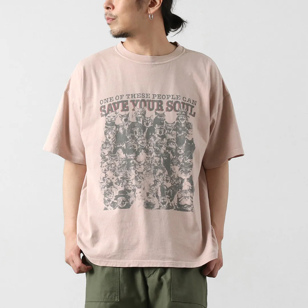 REMI RELIEF / HARD SP Processed 20/- Jersey Big Size T-Shirt (SAVE YOUR SOUL) sold by Haku Clothing product image thumbnail 4
