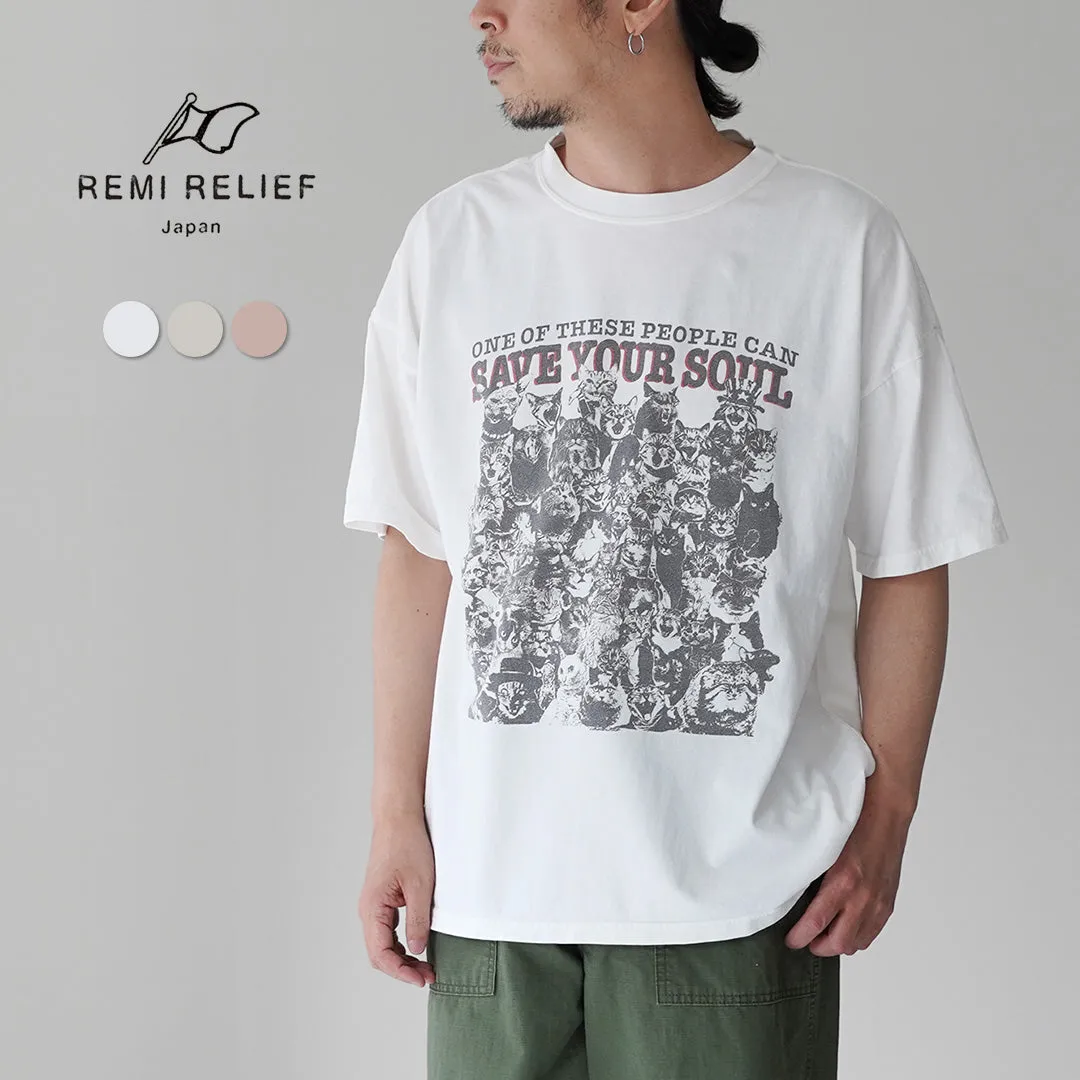 REMI RELIEF / HARD SP Processed 20/- Jersey Big Size T-Shirt (SAVE YOUR SOUL) sold by Haku Clothing product image thumbnail 5