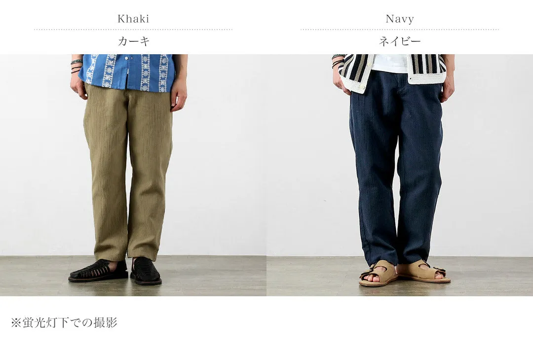 WAX LONDON / Kurt Trousers - Cotton Linen Crinkle sold by Haku Clothing product image thumbnail 5