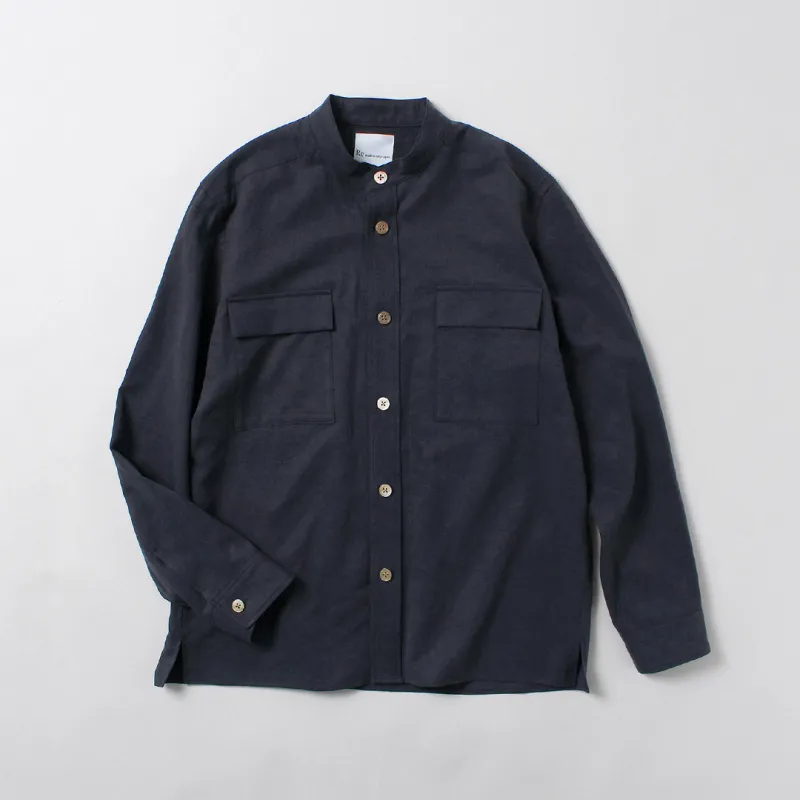 RE MADE IN TOKYO JAPAN / Tencel Linen Classic CPO Shirt made by Haku Clothing