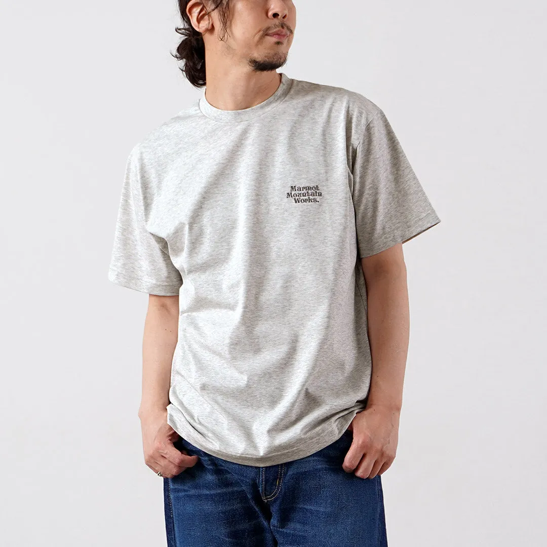 MARMOT / MMW Embroidered T-Shirt sold by Haku Clothing product image thumbnail 3