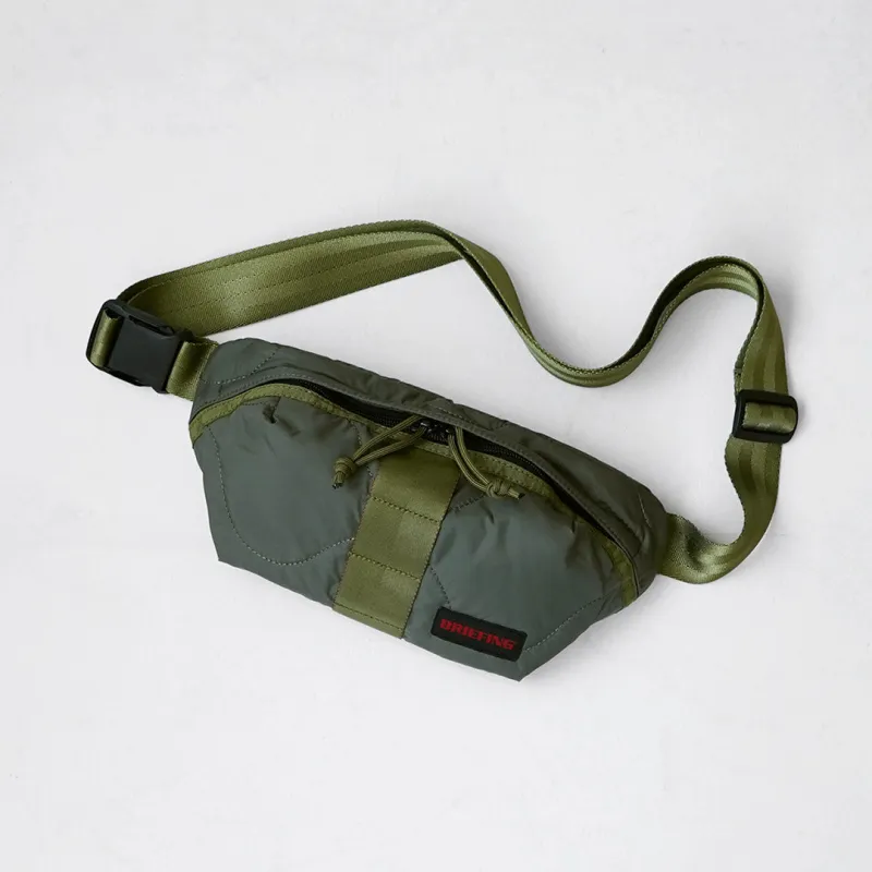 BRIEFING / Quilted Walker Crossbody Bag made by Haku Clothing