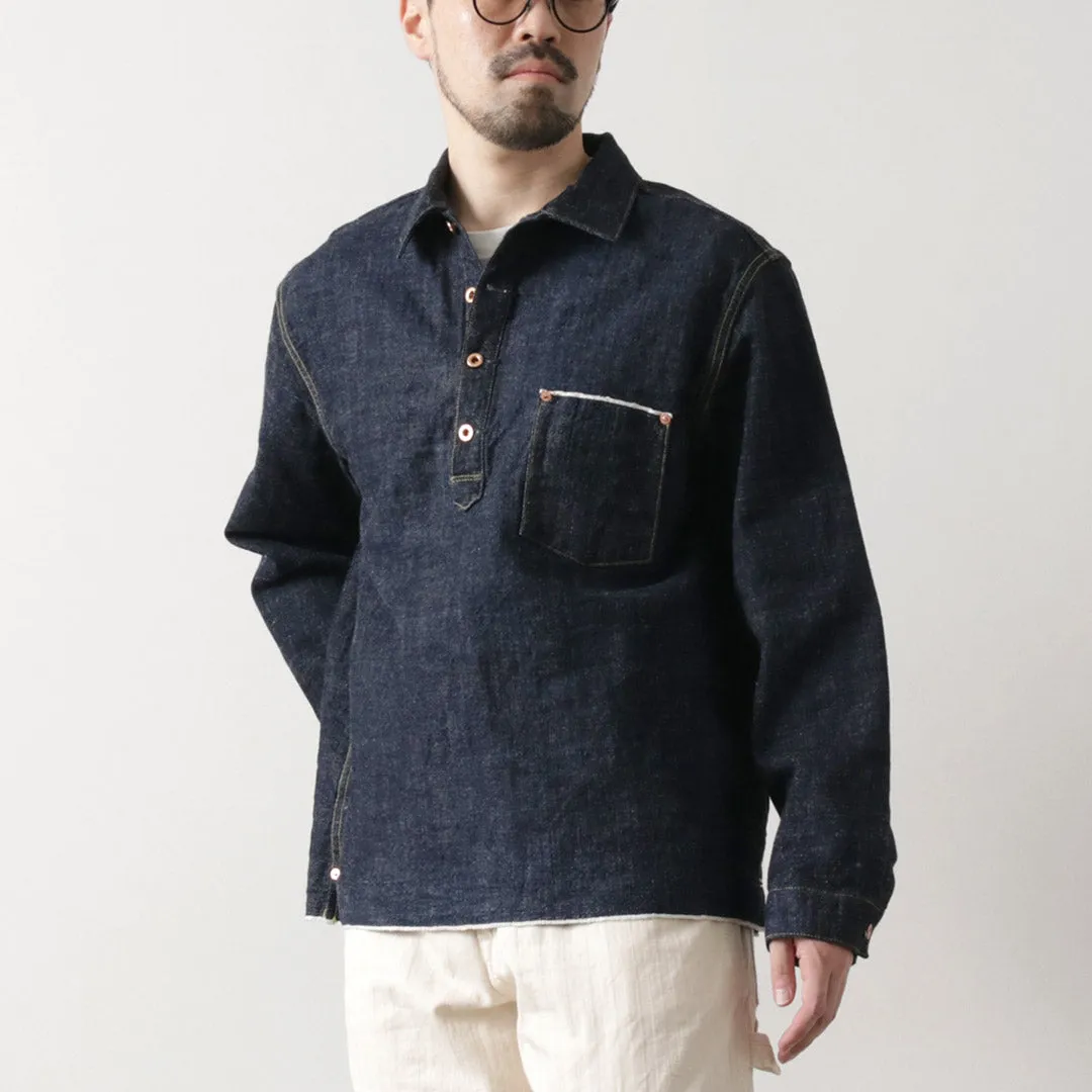 FOB FACTORY / F2384 G3 Denim Pullover Jacket sold by Haku Clothing product image thumbnail 2