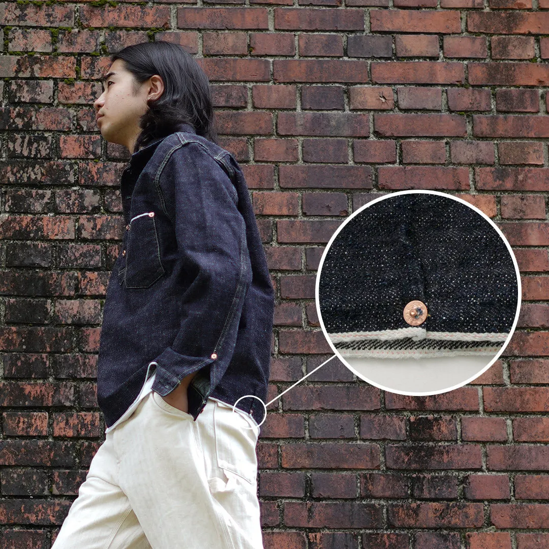 FOB FACTORY / F2384 G3 Denim Pullover Jacket sold by Haku Clothing product image thumbnail 4